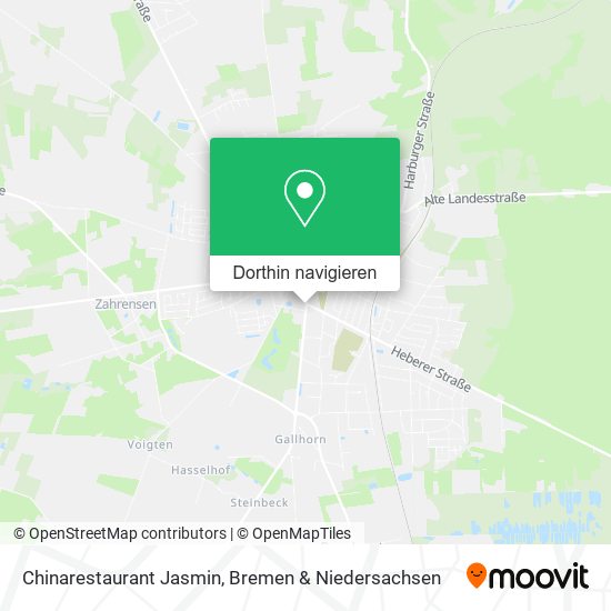 Chinarestaurant Jasmin Karte