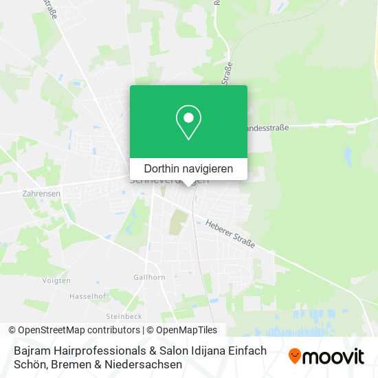 Bajram Hairprofessionals & Salon Idijana Einfach Schön Karte