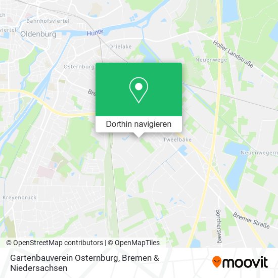 Gartenbauverein Osternburg Karte