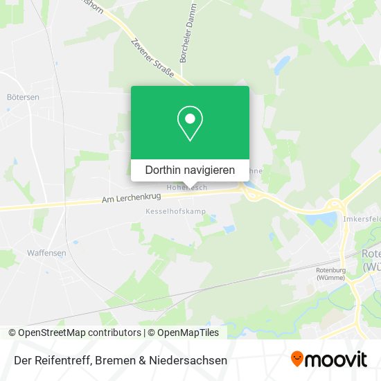 Der Reifentreff Karte