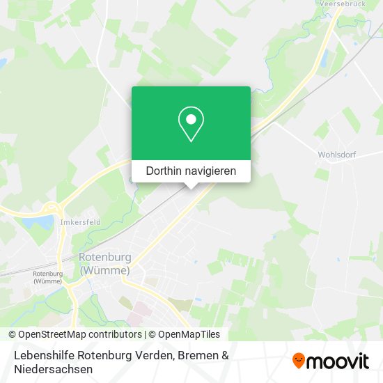Lebenshilfe Rotenburg Verden Karte