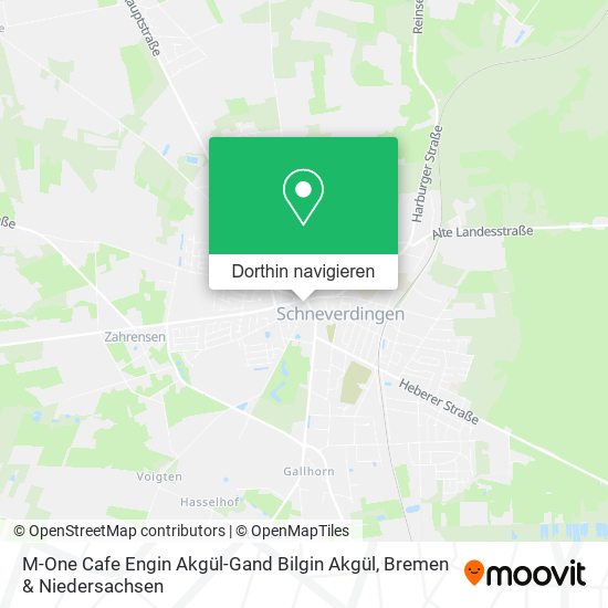 M-One Cafe Engin Akgül-Gand Bilgin Akgül Karte