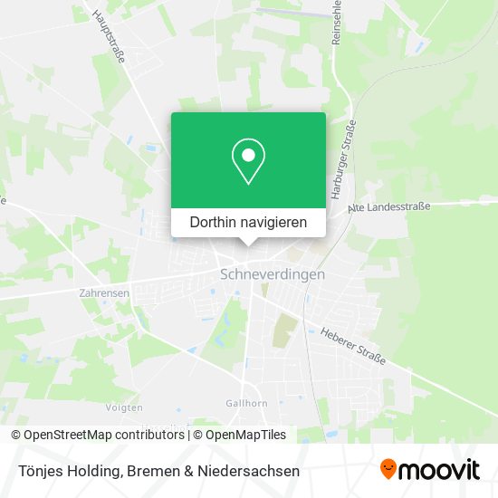 Tönjes Holding Karte