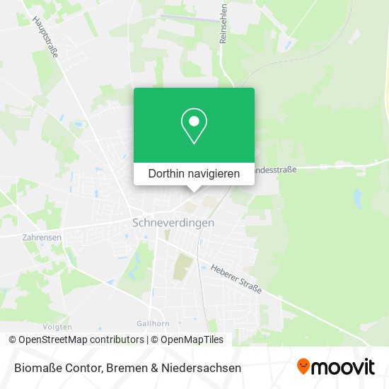 Biomaße Contor Karte