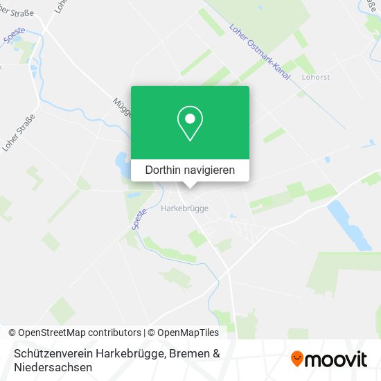 Schützenverein Harkebrügge Karte