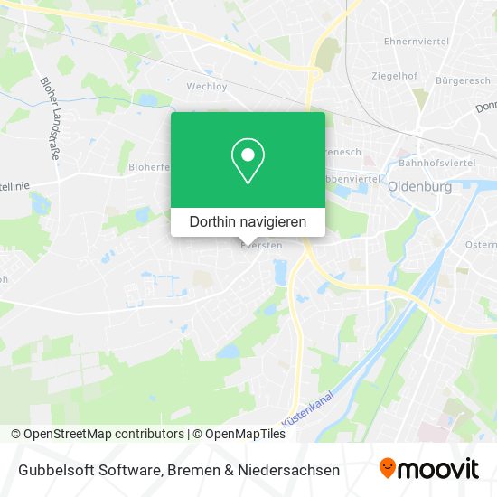 Gubbelsoft Software Karte
