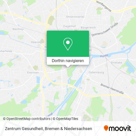 Zentrum Gesundheit Karte