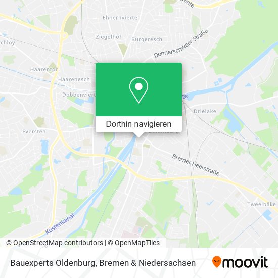 Bauexperts Oldenburg Karte