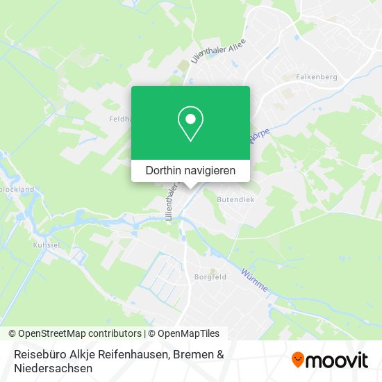 Reisebüro Alkje Reifenhausen Karte