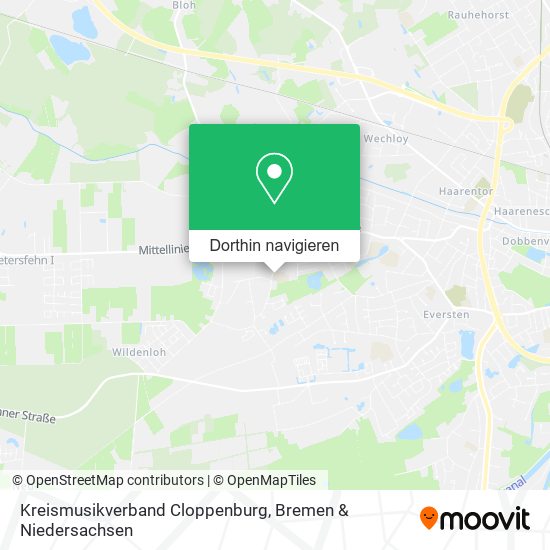 Kreismusikverband Cloppenburg Karte