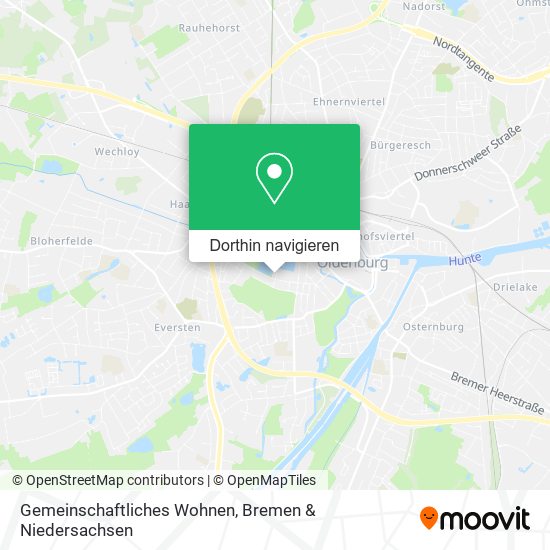 Gemeinschaftliches Wohnen Karte