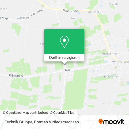 Technik Gruppe Karte