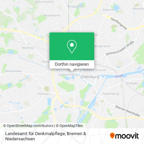 Landesamt für Denkmalpflege Karte
