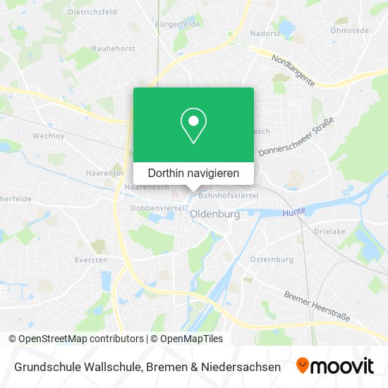 Grundschule Wallschule Karte