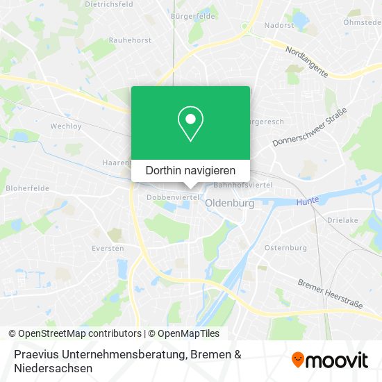 Praevius Unternehmensberatung Karte