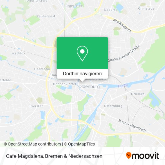 Cafe Magdalena Karte