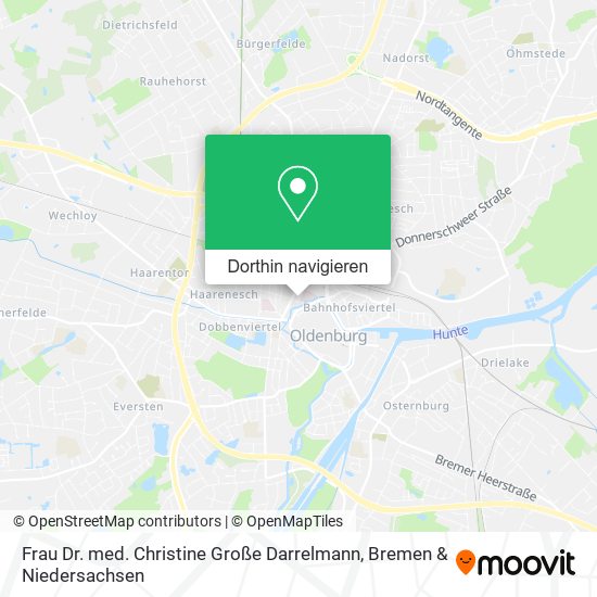 Frau Dr. med. Christine Große Darrelmann Karte