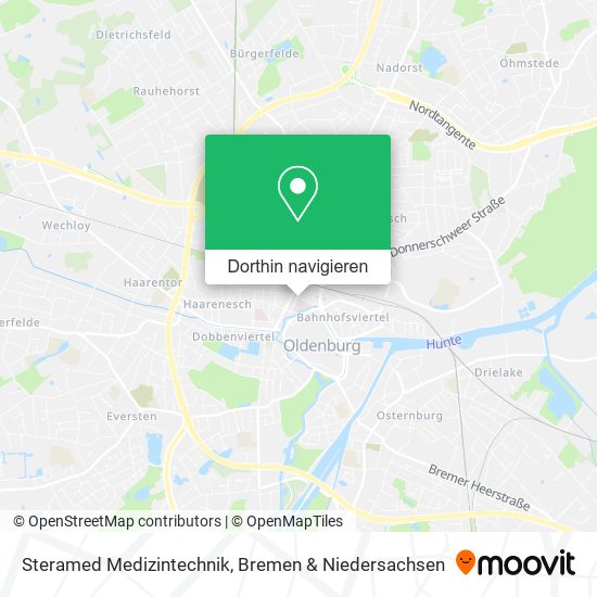 Steramed Medizintechnik Karte