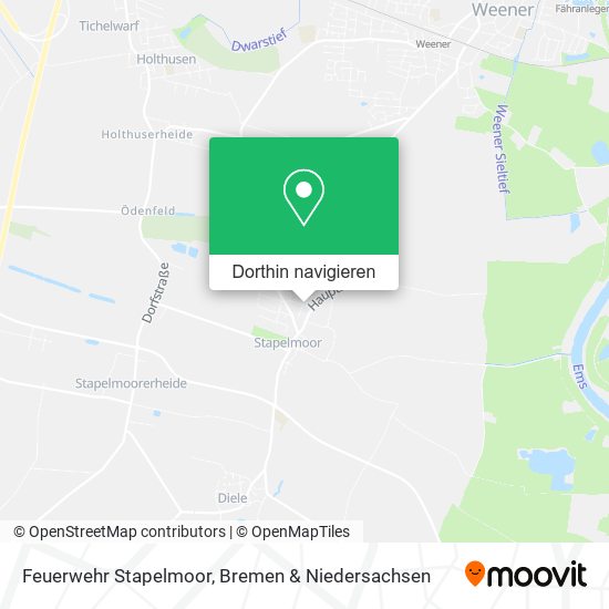 Feuerwehr Stapelmoor Karte