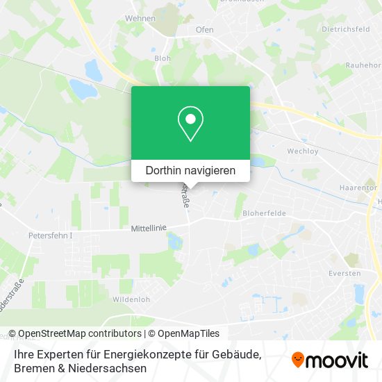Ihre Experten für Energiekonzepte für Gebäude Karte