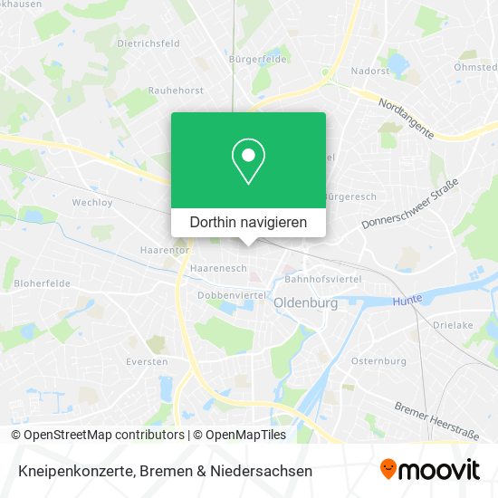 Kneipenkonzerte Karte