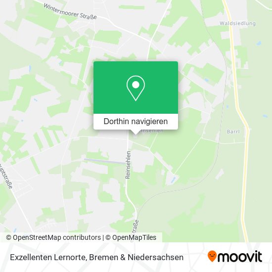Exzellenten Lernorte Karte