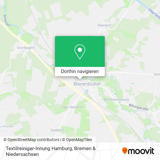 Textilreiniger-Innung Hamburg Karte