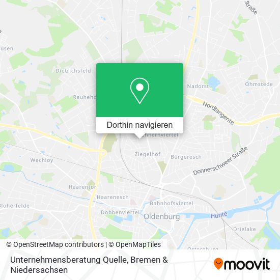 Unternehmensberatung Quelle Karte