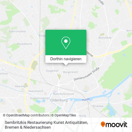 Sembritzkis Restaurierung Kunst Antiquitäten Karte