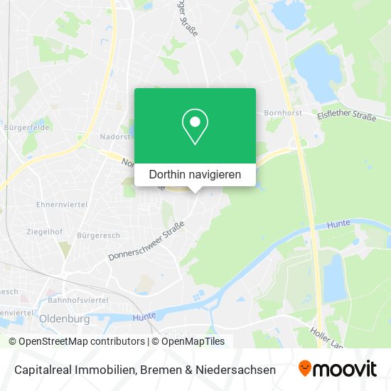 Capitalreal Immobilien Karte