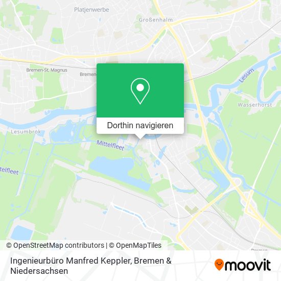 Ingenieurbüro Manfred Keppler Karte