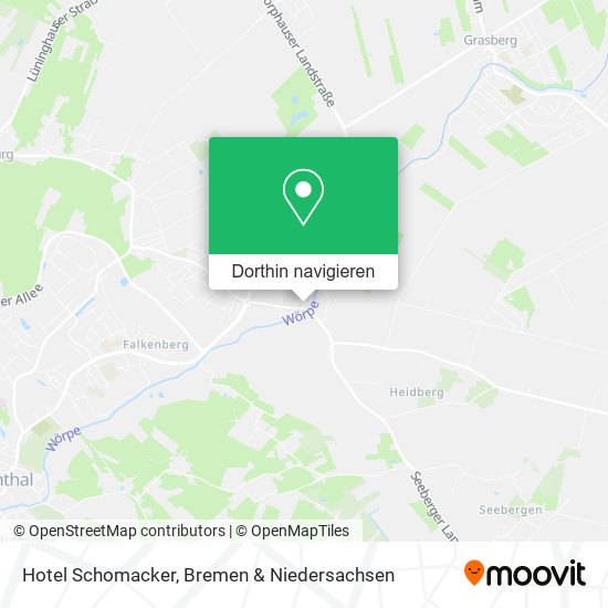 Hotel Schomacker Karte