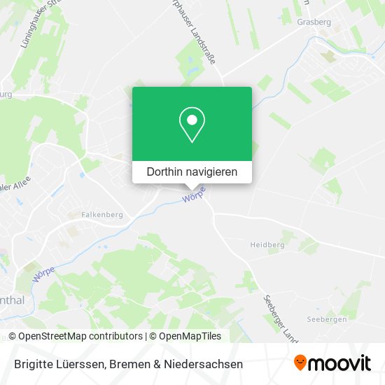Brigitte Lüerssen Karte