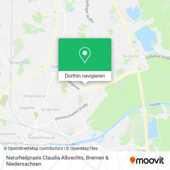Naturheilpraxis Claudia Albrechts Karte