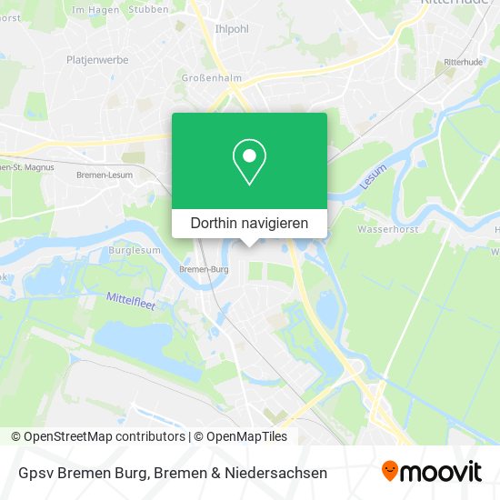 Gpsv Bremen Burg Karte