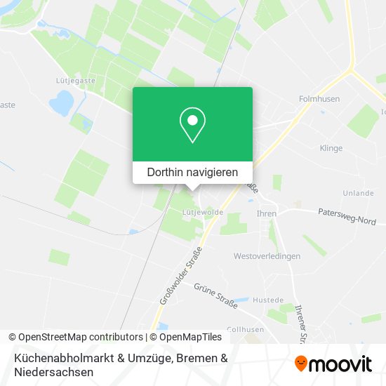 Küchenabholmarkt & Umzüge Karte