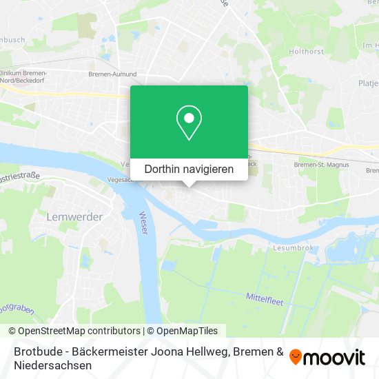 Brotbude - Bäckermeister Joona Hellweg Karte