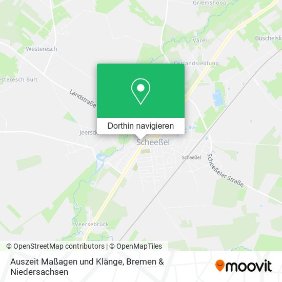 Auszeit Maßagen und Klänge Karte