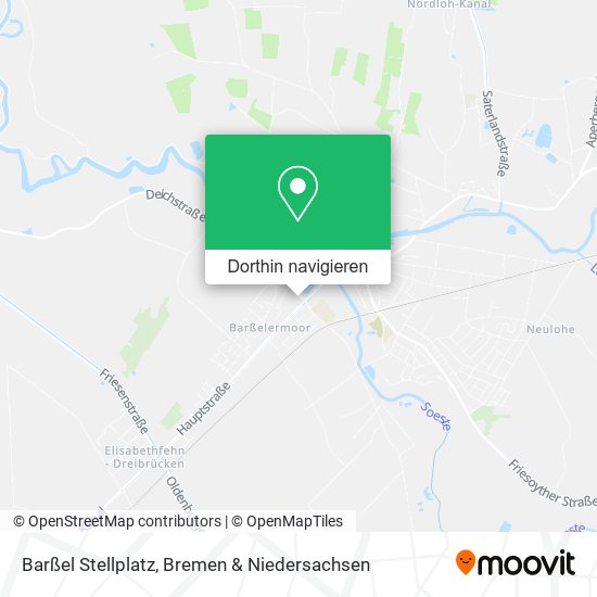 Barßel Stellplatz Karte