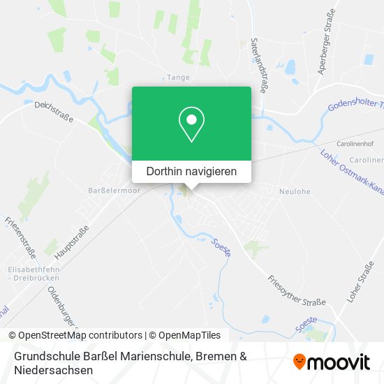 Grundschule Barßel Marienschule Karte