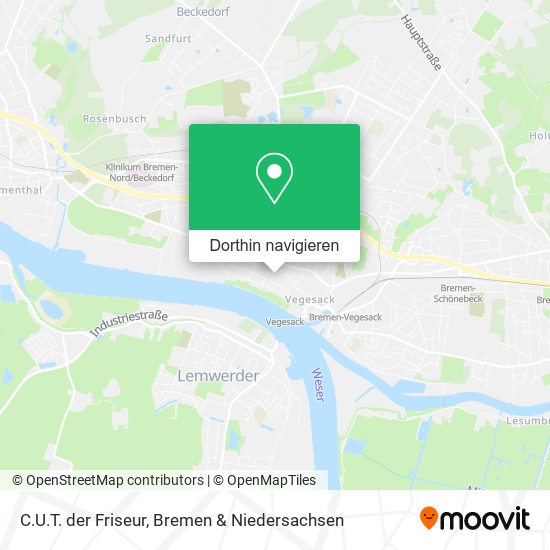 C.U.T. der Friseur Karte