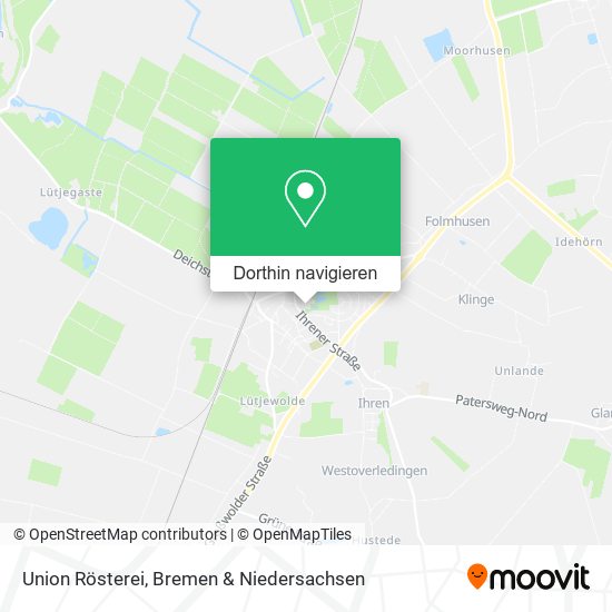 Union Rösterei Karte