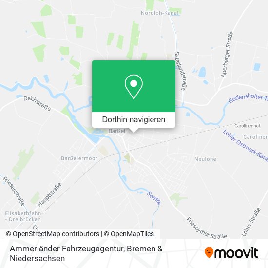 Ammerländer Fahrzeugagentur Karte