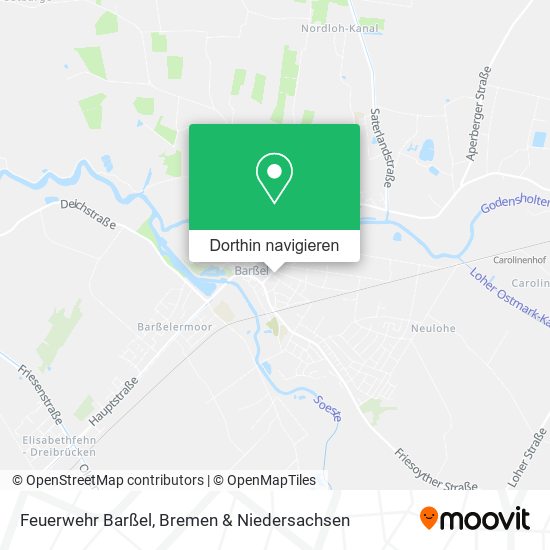 Feuerwehr Barßel Karte