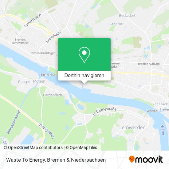 Waste To Energy Karte