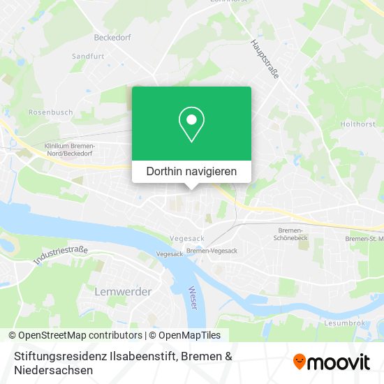 Stiftungsresidenz Ilsabeenstift Karte