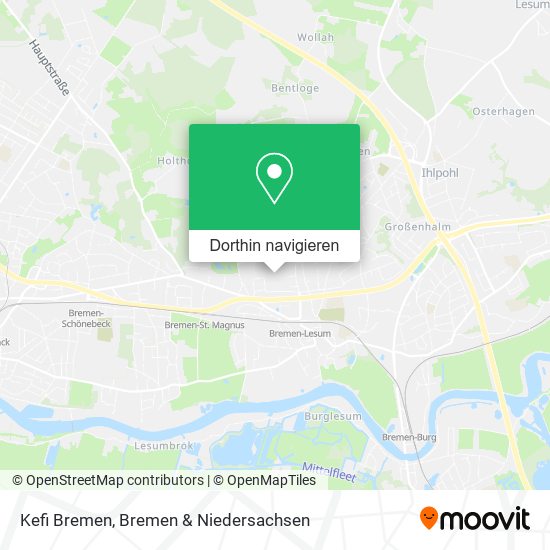 Kefi Bremen Karte