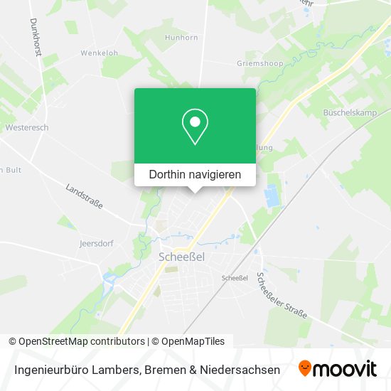Ingenieurbüro Lambers Karte