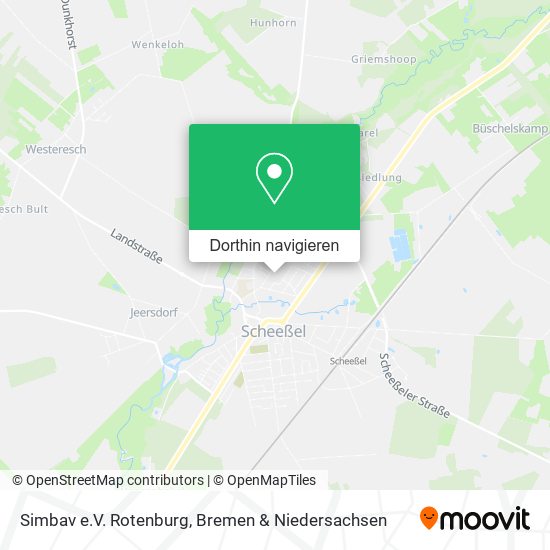 Simbav e.V. Rotenburg Karte