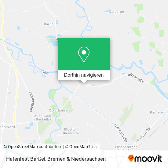 Hafenfest Barßel Karte
